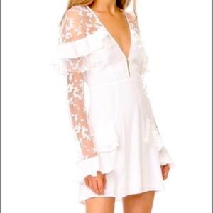 For Love and Lemon white dress